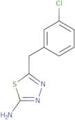 5-[(3-Chlorophenyl)methyl]-1,3,4-thiadiazol-2-amine