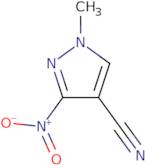 1-Methyl-3-nitro-1H-pyrazole-4-carbonitrile