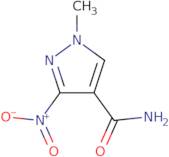 1-Methyl-3-nitro-1H-pyrazole-4-carboxamide