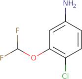 4-Chloro-3-(difluoromethoxy)aniline