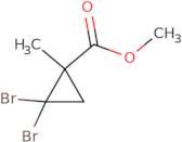 Methyl 2,2-dibromo-1-methylcyclopropane-1-carboxylate