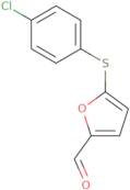 5-((4-Chlorophenyl)thio)furan-2-carbaldehyde
