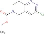 Ethyl 3-chloro-5H,6H,7H,8H-pyrido[4,3-c]pyridazine-6-carboxylate