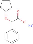 2-(Cyclopentyloxy)-2-phenylacetic acid, sodium salt