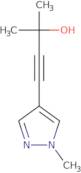 2-Methyl-4-(1-methyl-1H-pyrazol-4-yl)but-3-yn-2-ol