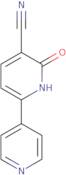 2-Oxo-6-(pyridin-4-yl)-1,2-dihydropyridine-3-carbonitrile