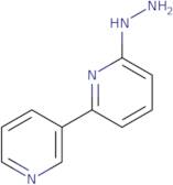 2-Hydrazinyl-6-(pyridin-3-yl)pyridine