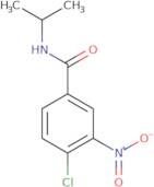 4-Chloro-3-nitro-N-(propan-2-yl)benzamide