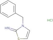 3-Benzyl-2,3-dihydro-1,3-thiazol-2-imine hydrochloride