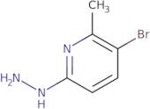 3-Bromo-6-hydrazinyl-2-methylpyridine