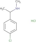 [1-(4-Chlorophenyl)ethyl](methyl)amine hydrochloride