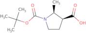 (2S,3S)-1-(Boc)-2-methylpyrrolidine-3-carboxylic acid