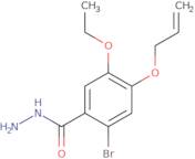 4-(Allyloxy)-2-bromo-5-ethoxybenzohydrazide