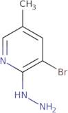 3-Bromo-2-hydrazino-5-methylpyridine