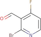 2-Bromo-4-fluoropyridine-3-carbaldehyde