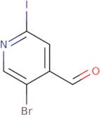 5-Bromo-2-iodoisonicotinaldehyde