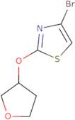 4-Bromo-2-(oxolan-3-yloxy)-1,3-thiazole