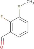 2-Fluoro-3-(methylthio)benzaldehyde
