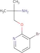 2-(2-Amino-2-methylpropoxy)-3-bromopyridine