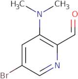 5-Bromo-3-(dimethylamino)pyridine-2-carbaldehyde