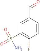 2-Fluoro-5-formylbenzene-1-sulfonamide