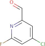 4-Chloro-6-fluoropicolinaldehyde