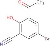 3-Acetyl-5-bromo-2-hydroxybenzonitrile