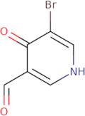 5-Bromo-4-oxo-1,4-dihydropyridine-3-carbaldehyde