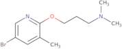 {3-[(5-Bromo-3-methylpyridin-2-yl)oxy]propyl}dimethylamine