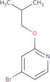 4-Bromo-2-(2-methylpropoxy)pyridine