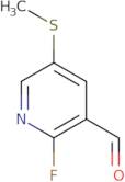 2-Fluoro-5-(methylthio)nicotinaldehyde