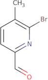 6-Bromo-5-methylpicolinaldehyde