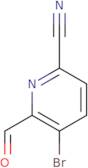 5-Bromo-6-formylpyridine-2-carbonitrile