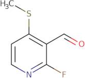 2-Fluoro-4-(methylthio)nicotinaldehyde