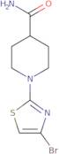 1-(4-Bromo-1,3-thiazol-2-yl)piperidine-4-carboxamide