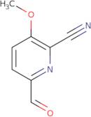 6-Formyl-3-methoxypicolinonitrile