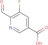 5-Fluoro-6-formylpyridine-3-carboxylic acid