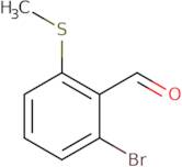 2-Bromo-6-(methylthio)benzaldehyde