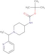 [1-(1-Pyridin-2-yl-ethyl)-piperidin-4-yl]-carbamic acid tert-butyl ester