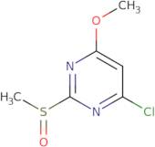 4-Chloro-2-methanesulfinyl-6-methoxy-pyrimidine