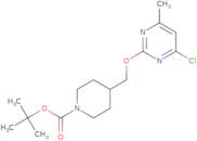 4-(4-Chloro-6-methyl-pyrimidin-2-yloxymethyl)-piperidine-1-carboxylic acid tert-butyl ester