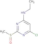 (6-Chloro-2-methanesulfinyl-pyrimidin-4-yl)-ethyl-amine