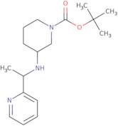 3-(1-Pyridin-2-yl-ethylamino)-piperidine-1-carboxylic acid tert-butyl ester