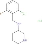 (2-Chloro-6-fluoro-benzyl)-piperidin-3-yl-amine hydrochloride