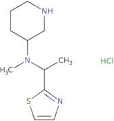 Methyl-piperidin-3-yl-(1-thiazol-2-yl-ethyl)-amine hydrochloride