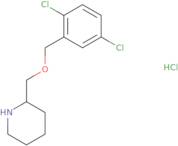 2-(2,5-Dichloro-benzyloxymethyl)-piperidine hydrochloride