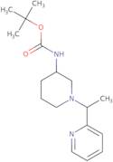 [1-(1-Pyridin-2-yl-ethyl)-piperidin-3-yl]-carbamic acid tert-butyl ester