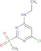 (6-Chloro-2-methanesulfonyl-pyrimidin-4-yl)-ethyl-amine