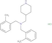 Bis-(2-methyl-benzyl)-piperidin-4-ylmethyl-amine hydrochloride
