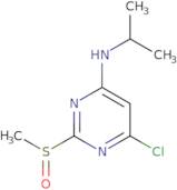 (6-Chloro-2-methanesulfinyl-pyrimidin-4-yl)-isopropyl-amine